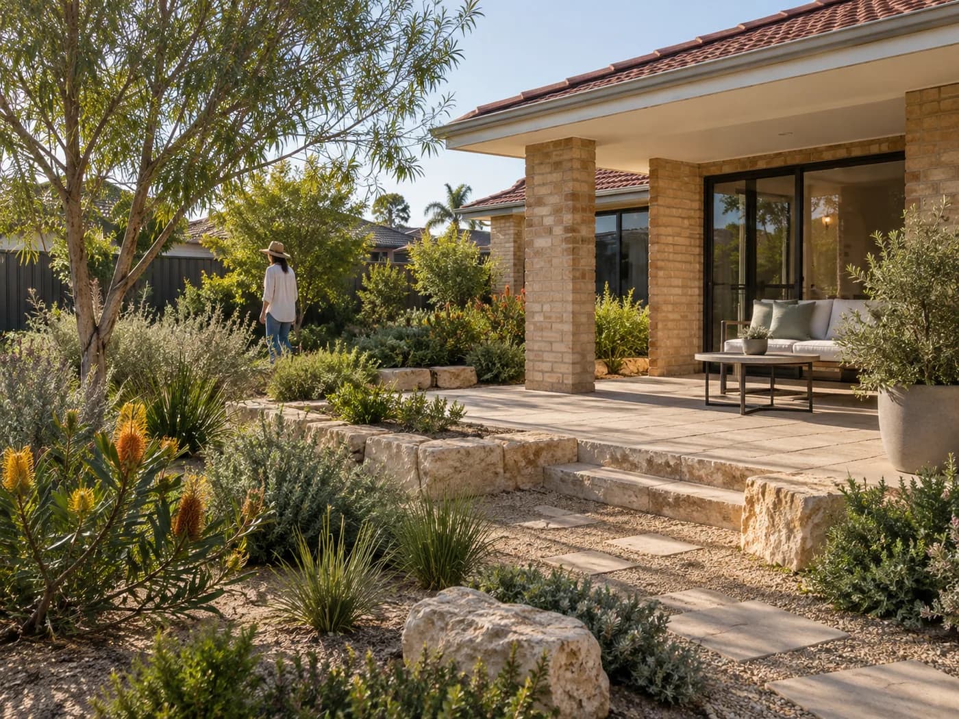 Illustrative local garden context in Perth